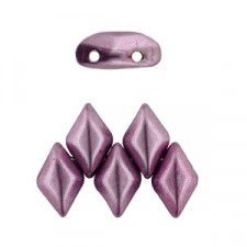Matubo GemDuo Beads 8x5mm ColorTrends sueded Gold orchid